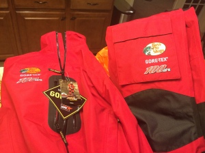 The Bass Pro Shops 100mph Suit  Cartwright Realty Fishing Team